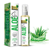 Aloe Skin - Organic Aloe Vera Gel - Acts as Natural Moisturizer, Fight Signs of Aging, Enhance Skin's Natural Glow & Promotes Healthy Hair Growth - 100% Pure